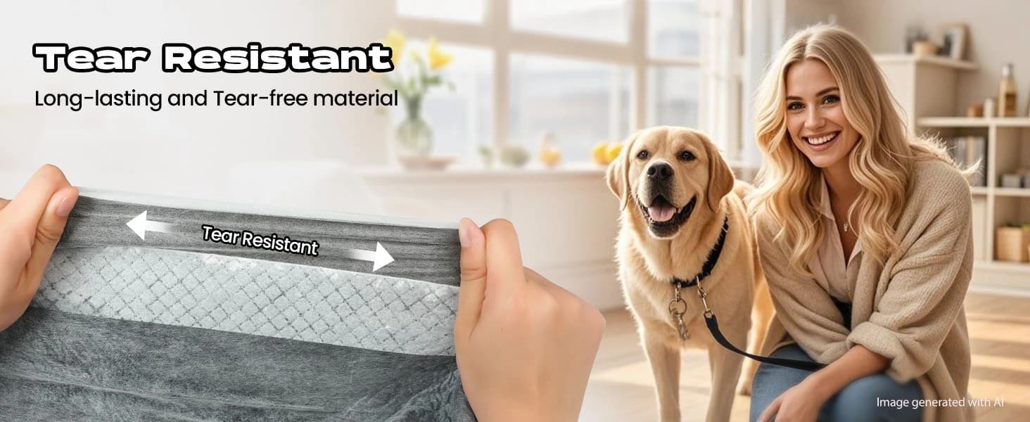 Dog Pee Pads for Dogs XXL 30"x36" 50 Count with Adhesive Tabs — product details