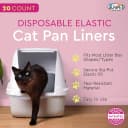 Cat litter box liners — Elastic bags liners