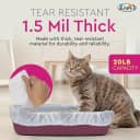 Cat litter box liners — Elastic bags liners