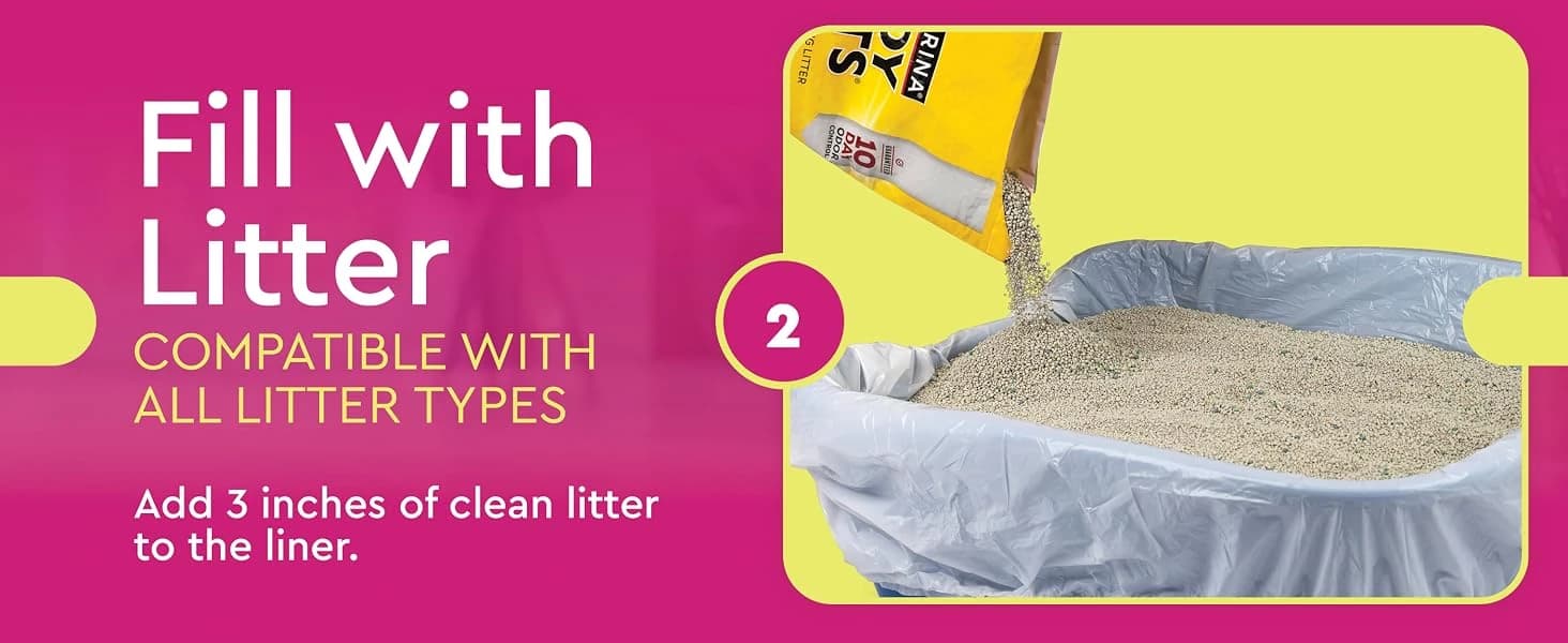 Cat litter box liners — Elastic bags liners — product details