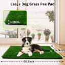 Fake Grass Pad for Dogs Potty Training Artificial Turf — 39.3x31.5in