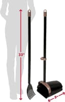 Swivel Bin and Rake Dog Pooper Scooper