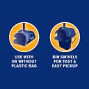 Swivel Bin and Rake Dog Pooper Scooper