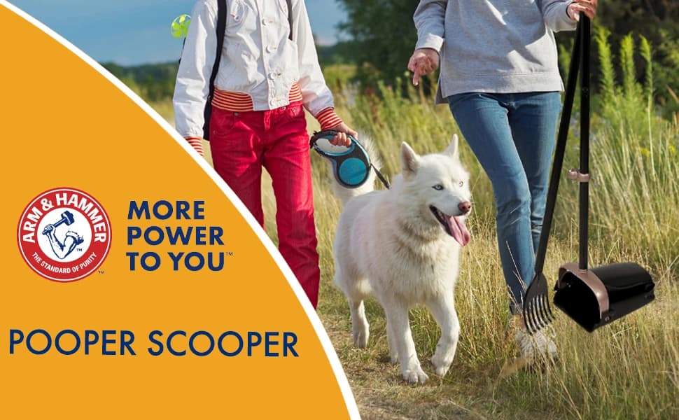 Swivel Bin and Rake Dog Pooper Scooper — product details