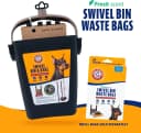 Swivel Bin and Rake Dog Pooper Scooper