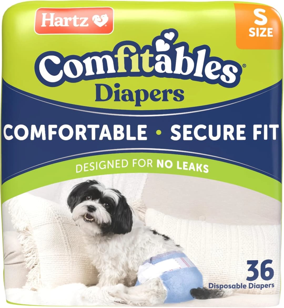 Disposable Dog Diapers — Size S 36 count