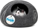 Cat Cave - Merino Wool Bed for Indoor Cats (Dark Gray