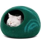 Cat Cave - Merino Wool Bed for Indoor Cats (Dark Gray — collection imagery