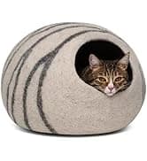 Cat Cave - Merino Wool Bed for Indoor Cats (Dark Gray — collection imagery