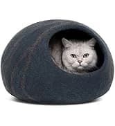 Cat Cave - Merino Wool Bed for Indoor Cats (Dark Gray — collection imagery