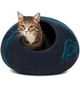 Cat Cave - Merino Wool Bed for Indoor Cats (Dark Gray — collection imagery