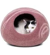 Cat Cave - Merino Wool Bed for Indoor Cats (Dark Gray — collection imagery