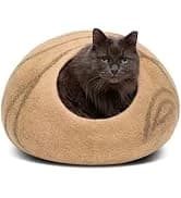 Cat Cave - Merino Wool Bed for Indoor Cats (Dark Gray — collection imagery