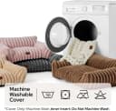 ComfyFleece Shown on TV Fluffy Cute Cat Couch for Pets — 24in