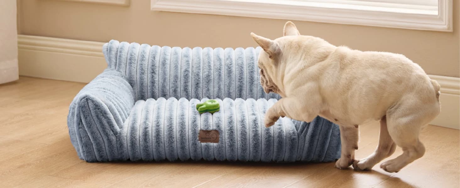 ComfyFleece Shown on TV Fluffy Cute Cat Couch for Pets — 24in — product details