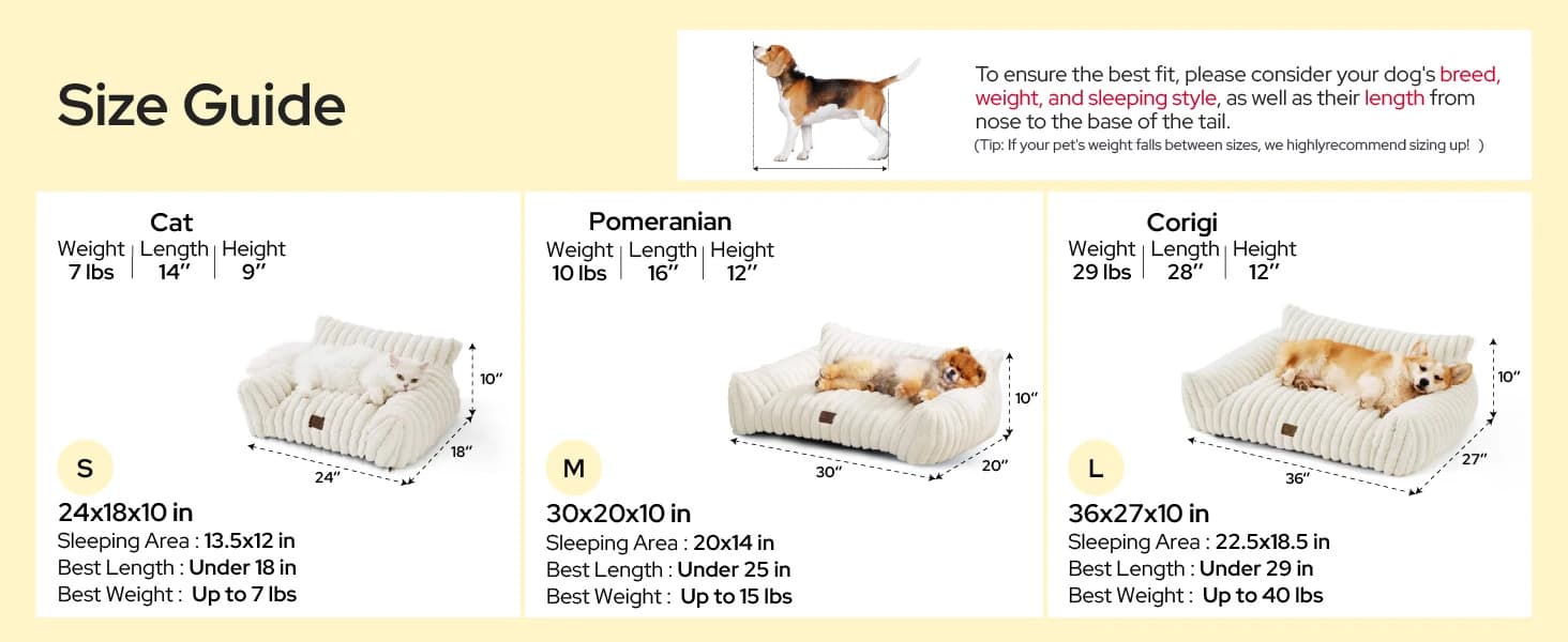 ComfyFleece Shown on TV Fluffy Cute Cat Couch for Pets — 24in — product details