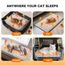 Self Warming Cat Bed — 2.0 Upgraded Thermal Mat for Indoor Cats