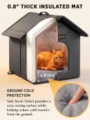 Outdoor Cat House for Feral Cats