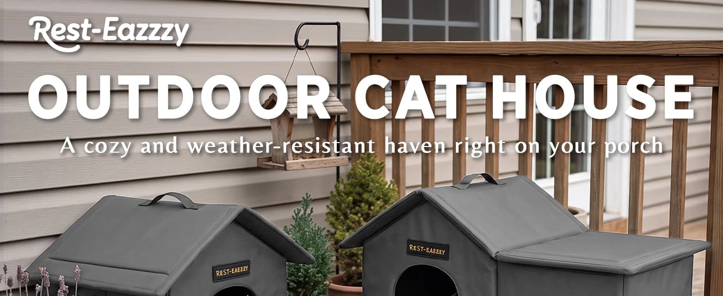 Outdoor Cat House for Feral Cats — product details