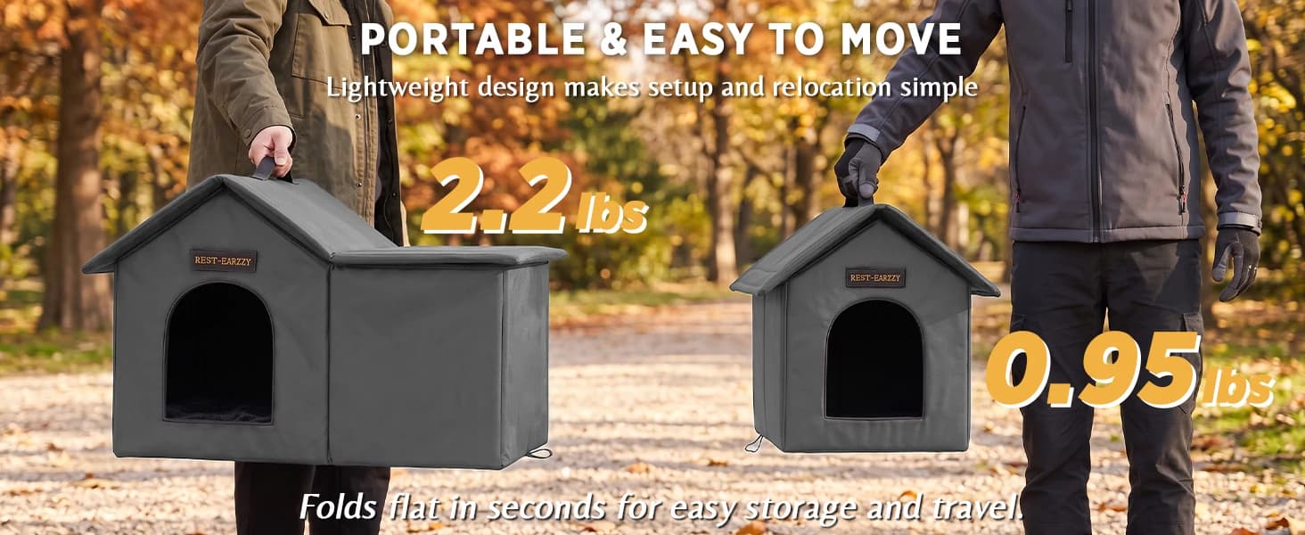 Outdoor Cat House for Feral Cats — product details