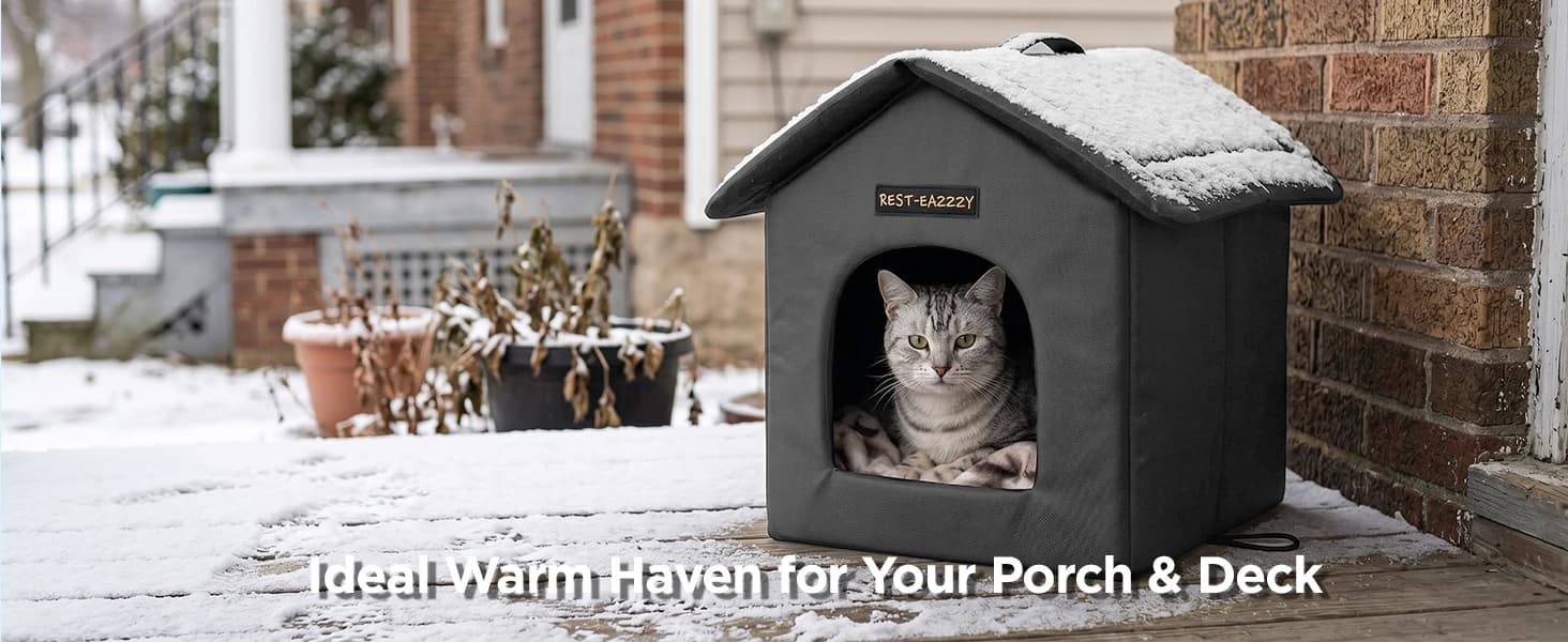 Outdoor Cat House for Feral Cats — product details