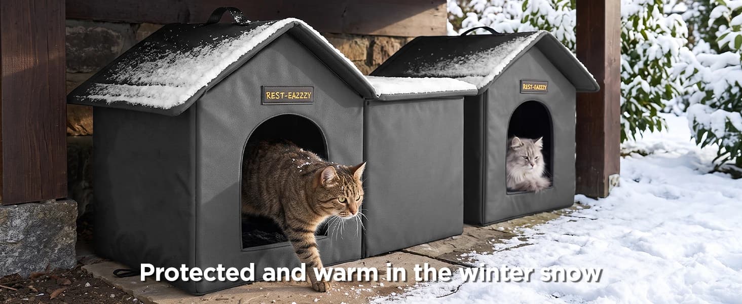 Outdoor Cat House for Feral Cats — product details