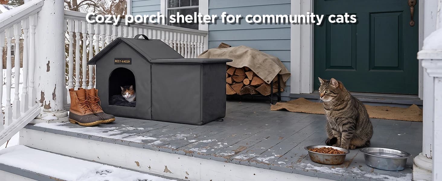 Outdoor Cat House for Feral Cats — product details