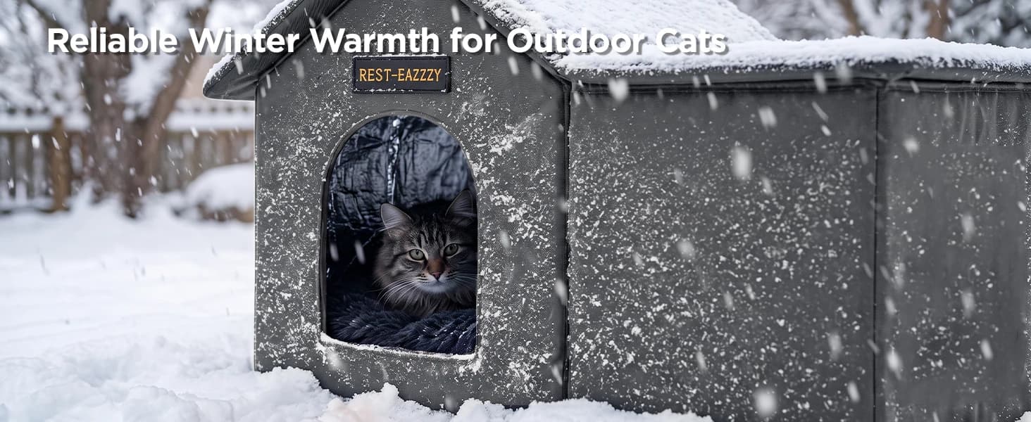 Outdoor Cat House for Feral Cats — product details