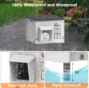 Indestructible Heated Cat House for Outside Cats Winter