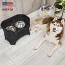 Neater Feeder Deluxe Mess Proof Dog Bowls Elevated for Large Dogs Over 40 lbs — Made in USA