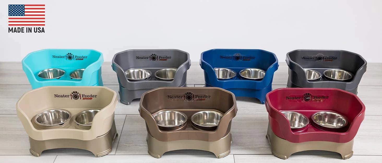 Neater Feeder Deluxe Mess Proof Dog Bowls Elevated for Large Dogs Over 40 lbs — Made in USA — collection imagery