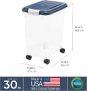 Dog Food Storage Container — Up to 30 lbs