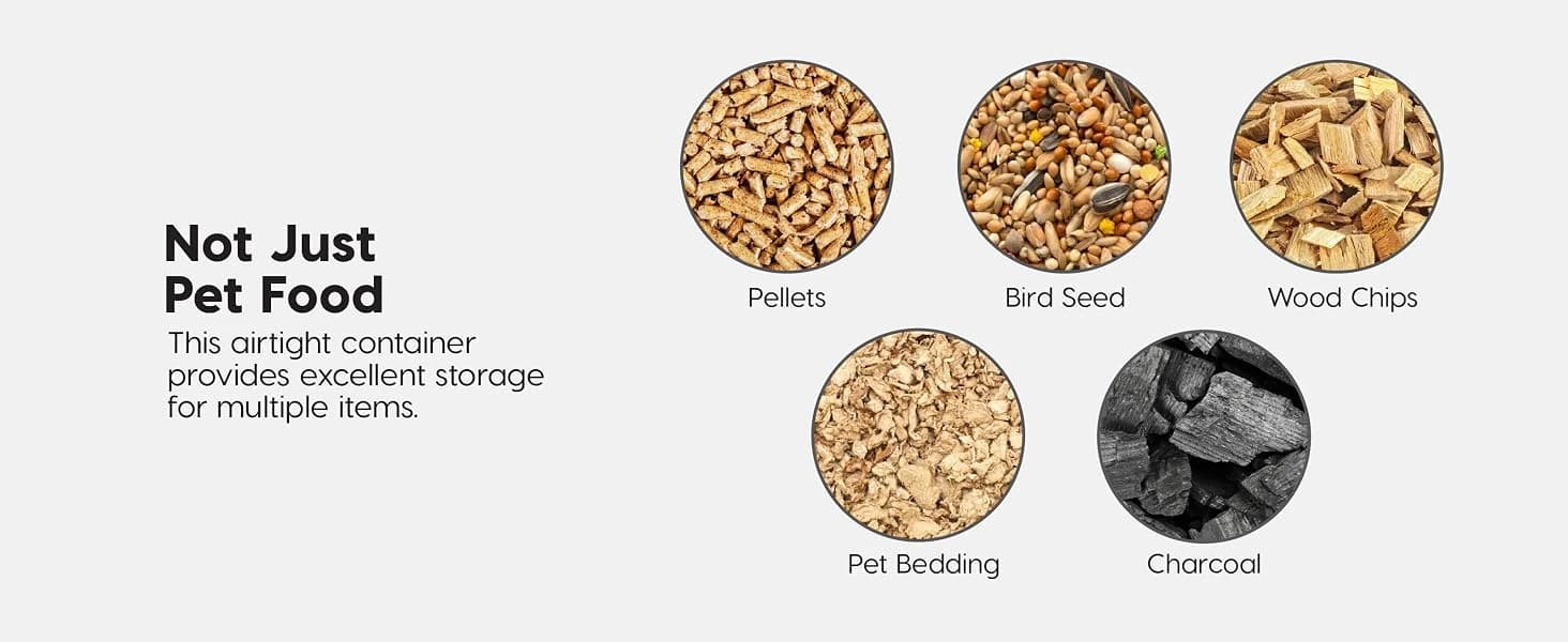 Dog Food Storage Container — Up to 30 lbs — product details