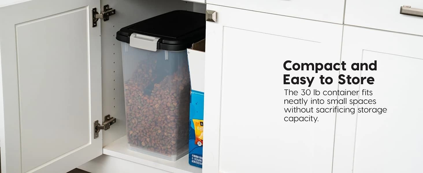 Dog Food Storage Container — Up to 30 lbs — product details
