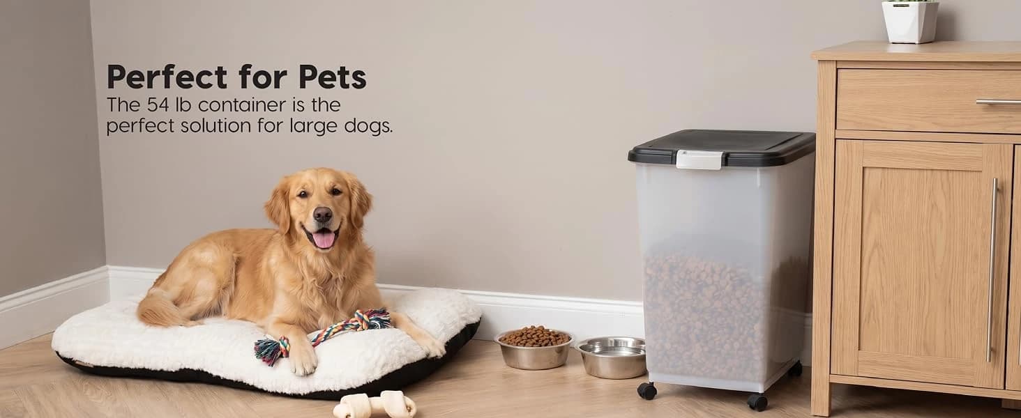 Dog Food Storage Container — Up to 30 lbs — product details