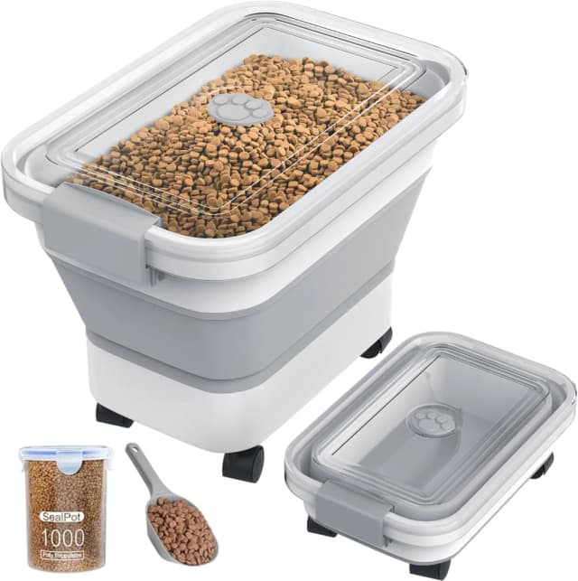 20-23 Lbs Dog Food Storage Container