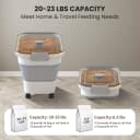 20-23 Lbs Dog Food Storage Container