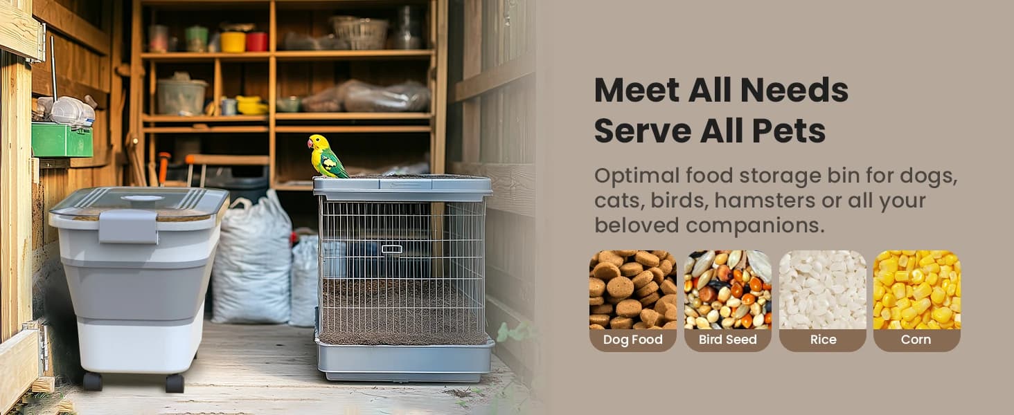 20-23 Lbs Dog Food Storage Container — product details