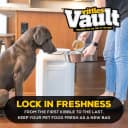 Vittles Vault Airtight Pet Food Storage Container + Scoop — Fits Up to 50lbs