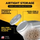 Vittles Vault Airtight Pet Food Storage Container + Scoop — Fits Up to 50lbs