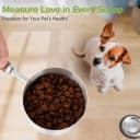 Dog-Cat Food-Scoop Measuring-Cup - 304 stainless steel material. 1-Cup capacity. Precision scale measurements