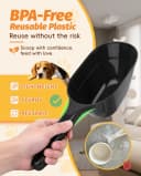 2 PACK Dog Food Scoop — 1 Cup Capacity Pet Food Scoop For Dog and Cat