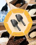 2 PACK Dog Food Scoop — 1 Cup Capacity Pet Food Scoop For Dog and Cat