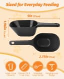 2 PACK Dog Food Scoop — 1 Cup Capacity Pet Food Scoop For Dog and Cat