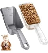 2 PACK Dog Food Scoop — 1 Cup Capacity Pet Food Scoop For Dog and Cat — collection imagery