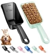 2 PACK Dog Food Scoop — 1 Cup Capacity Pet Food Scoop For Dog and Cat — collection imagery