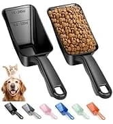 2 PACK Dog Food Scoop — 1 Cup Capacity Pet Food Scoop For Dog and Cat — collection imagery