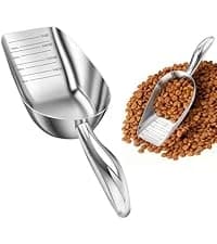 2 PACK Dog Food Scoop — 1 Cup Capacity Pet Food Scoop For Dog and Cat — collection imagery