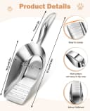 Stainless Steel Dog Food Scoop 1 Cup