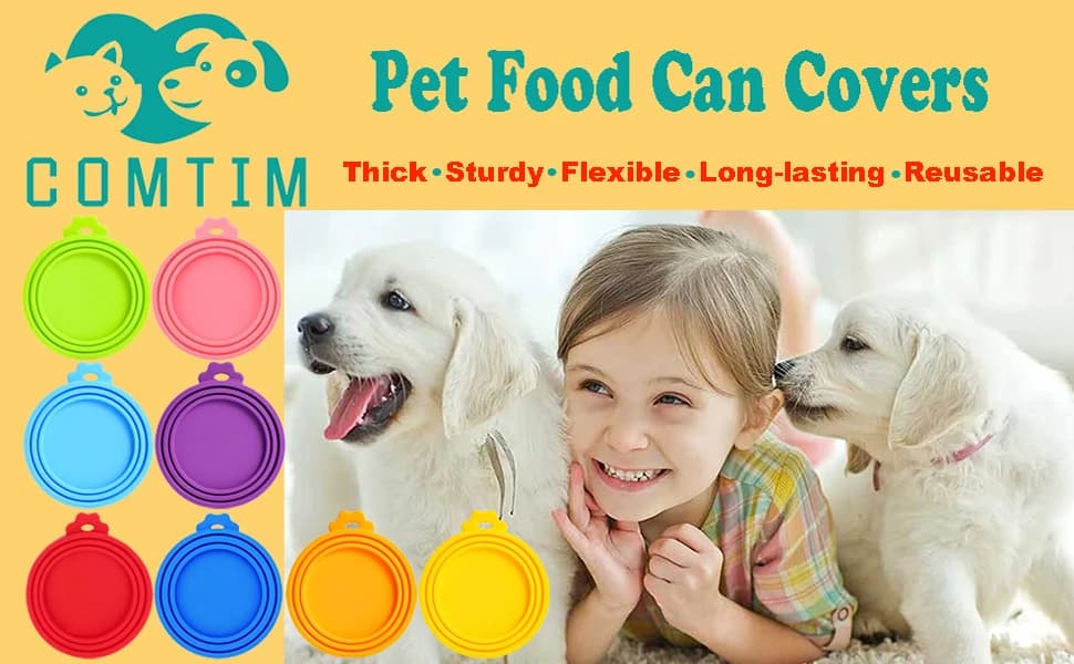 Pet Food Can Cover Silicone Can Lids for Dog and Cat Food(Universal Size — product details